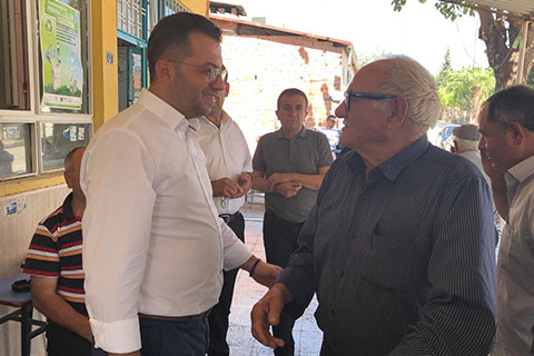 Gökbel, Gölemezli sakinleriyle buluştu