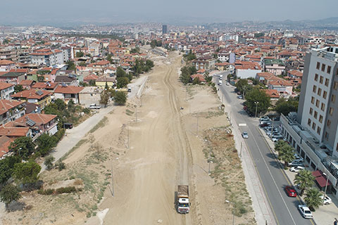 Yeni caddede geri sayım başladı
