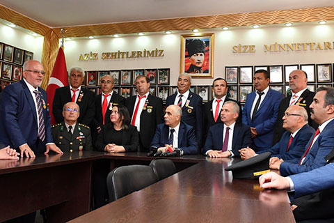 19 Eylül Gaziler Günü kutlandı