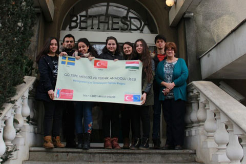 Gültepe Mesleki ve Teknik Anadolu Lisesi öğrencileri Sağlık sistemini Avrupa’da öğrendiler