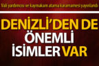 Denizli’de vali yardımcısı ve kaymakam atamaları