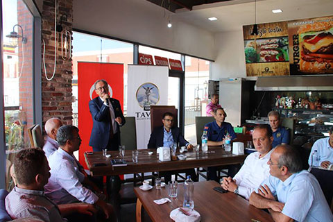Başkan Akyol, muhtarlarla istişare toplantısı yaptı