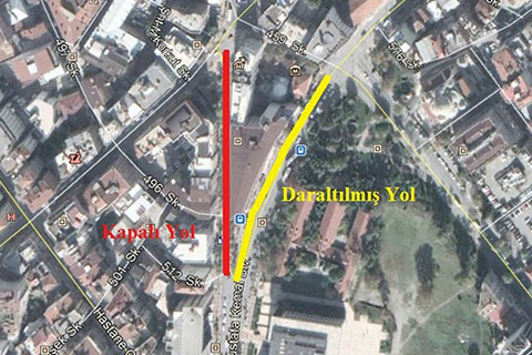 BU SOKAKLAR TRAFİĞE KAPATILACAK