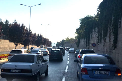 Denizli trafiğinde okul çilesi başladı
