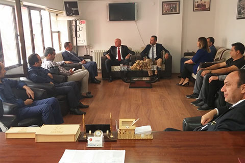 Rektör Bağ’dan Birtük’e ziyaret