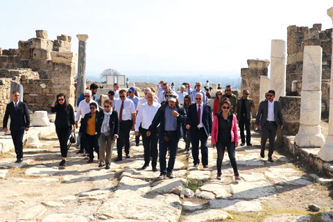 AB Türkiye Delegasyon Başkanı Berger ve beraberindekiler Denizli’ye kayran kaldı