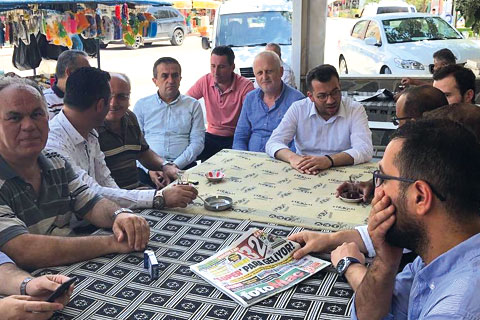 Gökbel ile mahalle toplantıları sürüyor