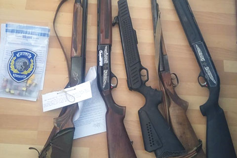 Denizli’de kaçak silah operasyonu