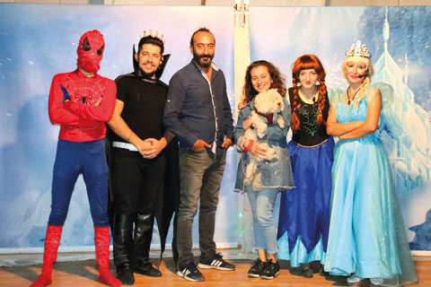 “Örümcek Adam” çocuklara ders verdi