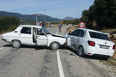 Çameli’de kaza: 6 yaralı