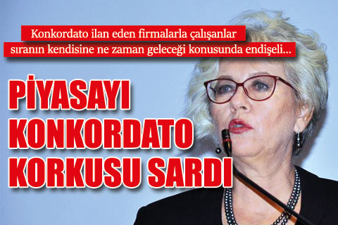 Konkordato ilan eden firmalarla çalışanlar endişeli…