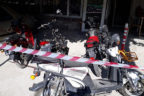 Motosiklet hırsızı polisten kaçamadı