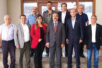 Emniyet Müdürü Demir, DGC yönetimi ile bir araya geldi