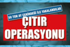 50 ton ay çekirdeği ile yakalandılar