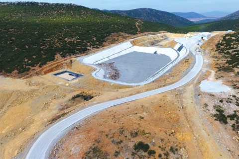 Yüz bin metrekare alan üzerinde kurulu ve günde 70 ton atık toplanıyor