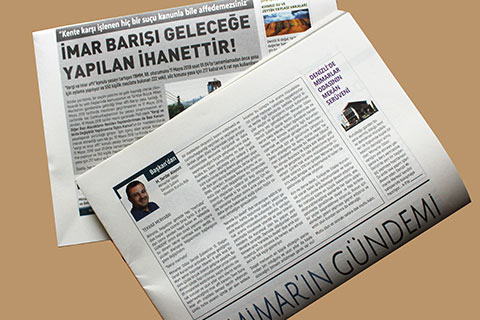 “Mimar’ın Gündemi” yayında