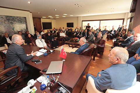 Başkan Zolan, muhtarları ağırladı