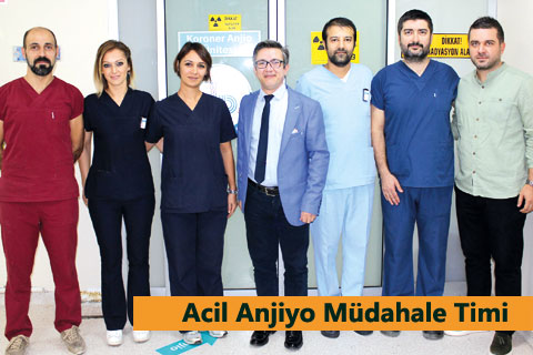 Denizli Devlet Hastanesi Anjiyo Müdahale Timi’nin büyük başarısı