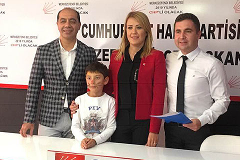 Şeniz Süzek Doğan, aday adaylığı başvurusunu yaptı