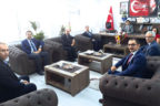 TES Başkanı Emre Erdoğan, Kaymakam Uslu’yu ziyaret etti