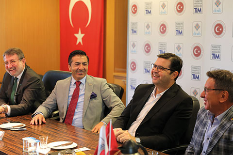 DTO ile DENİB’in yönetim kurulları buluştu