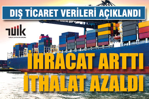 TÜİK Dış Ticaret verilerini açıkladı