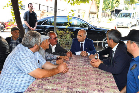 Vali Karahan, Güney’de vatandaşları dinledi