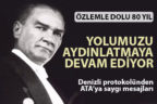Yolumuzu aydınlatmaya devam ediyor