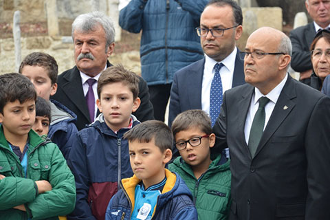 Din adamı Ahmet Müftü Hulusi Efendi kabri başında anıldı
