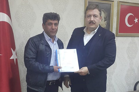 İsmail Tekin Bozkurt’ta AK Parti’den aday adayı