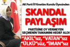 AK Partili yöneticiden skandal paylaşım