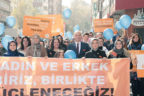 Ak Partili kadınlar şiddete karşı yürüdü
