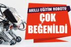 Tolga Ünlü’nün Akıllı Eğitim Robotu çok beğenildi