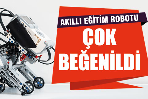 Tolga Ünlü’nün Akıllı Eğitim Robotu çok beğenildi