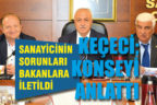 DSO Başkanı Keçeci, meclis üyelerine konsey toplantısını anlattı