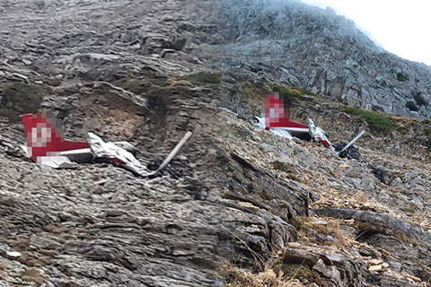 İşte olay kaza yerinden ilk kareler
