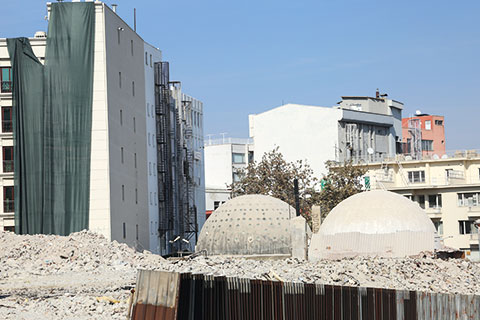 Özel İdare İşhanı’nda yıkım tamamlandı