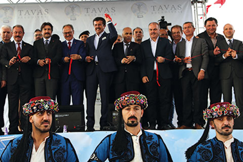 Tavas Belediyesi Güneş Enerji Santrali yapılan törenle açıldı