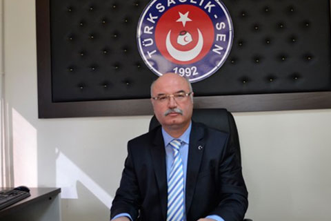 Türk Sağlık-Sen Denizli Şube Başkanı Rayif Kurşunoğlu: “Kayıtlı çalışanlar yolunacak kaz gibi görülüyor”