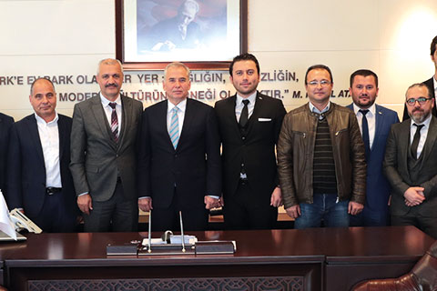 Başkan Osman Zolan’a ASKON’dan ziyaret