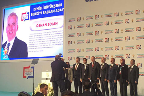AK Parti’de Denizli Büyükşehir Belediye Başkan Adayı; Osman Zolan