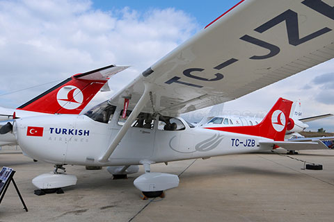 THY’nin Cessna 172S model eğitim uçağıydı