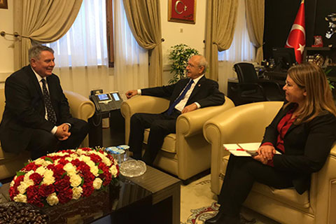 Ümit Bahtiyar, Kılıçdaroğlu ile buluştu
