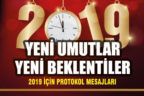 2019 yılı için Denizli protokolünün yeni yıl mesajları