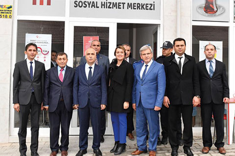 Vali Karahan, kamu yatırımlarını inceledi