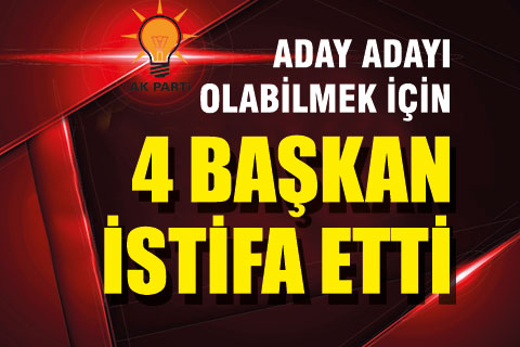 AK Parti’de Bozkurt, Buldan, Çardak ve Tavas İlçe Başkanları istifa etti