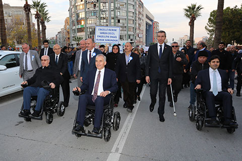 Başkan Zolan engelsiz ulaşımı tanıttı