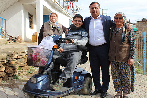 Engelliler Günü’nde yüzleri güldü
