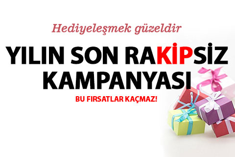 KİP Mağazası’ndan yılın son rakipsiz kampanyası