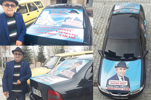 Yerel seçimler için muhtar adayları da yarışa katılmaya başladı